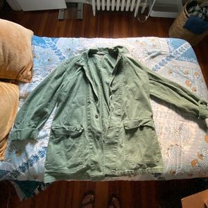 Vintage Oversized Green Jacket